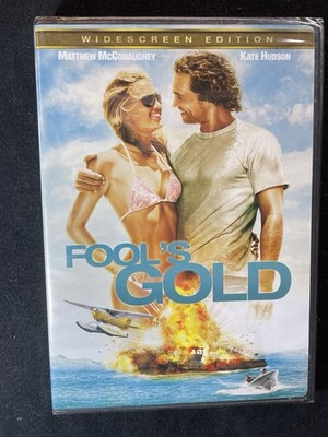 DVD FOOLS GOLD NEW SEALED MATTHEW  MCCONAUGHEY KATE HUDSON