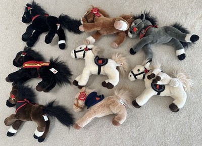 8 Wells Fargo Legendary Horse Pony Plush Rose Parade Mike, Nellie, Mack, El Toro