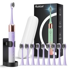 Sonic Electric Toothbrush for Adults  Kids, Rechargeable Electric Toothbrush...