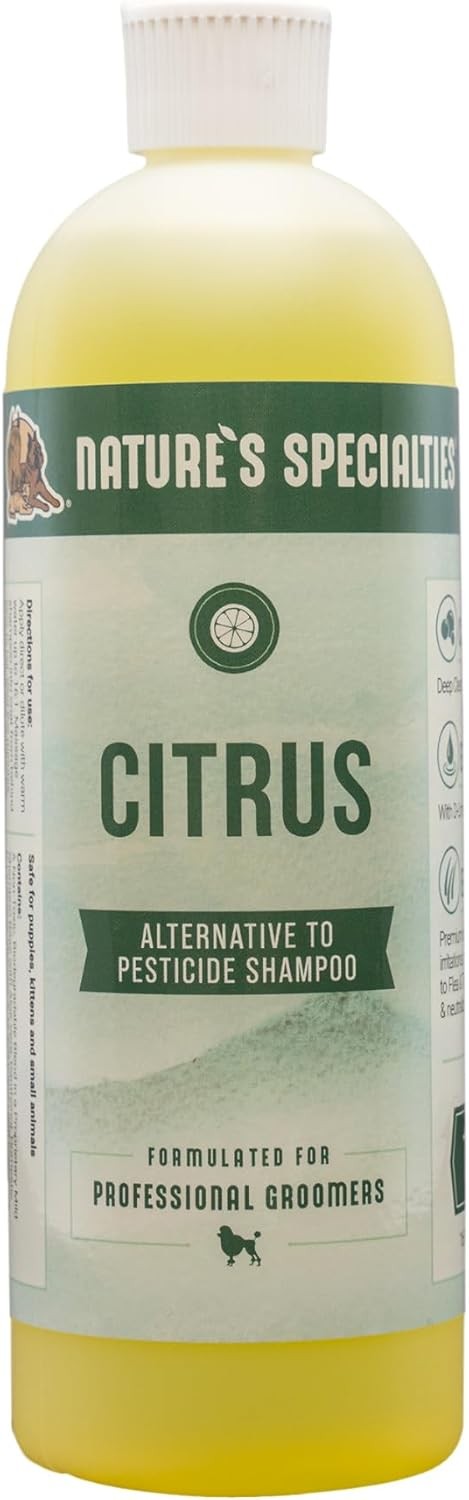 Nature's Specialties Citrus Ultra Concentrated Dog Shampoo for Pets, 16oz 