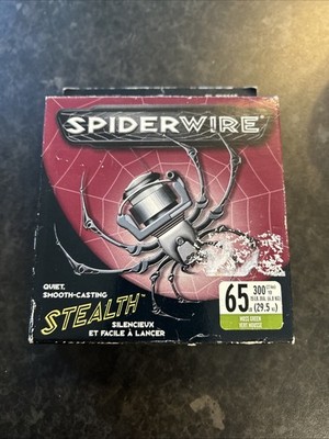 spiderwire Stealth Braid 65lb 300yd Moosgrün