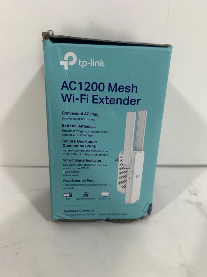 TP Link  AC1200 WiFi Range Extender Up to 1200Mbps Dual Band - Image 4 of 4