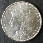 1886 $1 Morgan Silver Dollar