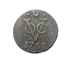 INDES NEERLANDAISES 1 duit 1748