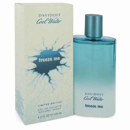 Cool Water Freeze Me For Men's By Davidoff 4.2oz/125ml Eau De Toilette Spray - Picture 4 of 6