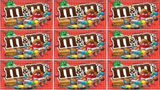 9 VENDSTAR 3000 VENDING MACHINE CANDY STICKER LABEL  Free Ship M&M Peanut Butter