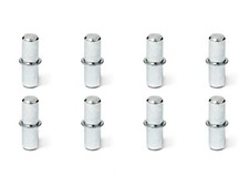 8x Bodenträger Pins - passend für IKEA Utrusta Malm Brimnes #101532