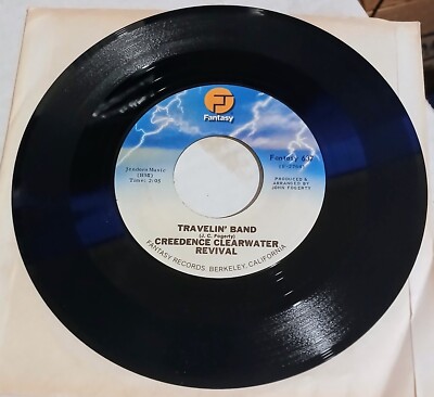 Creedence Clearwater Revival 45 Travelin' Band/Who'll Stop the Rain Fantasy 1970