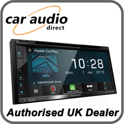 Kenwood DNX-5190DABS - 6,8'' Navigationssystem mit Bluetooth DAB Radio CarPlay