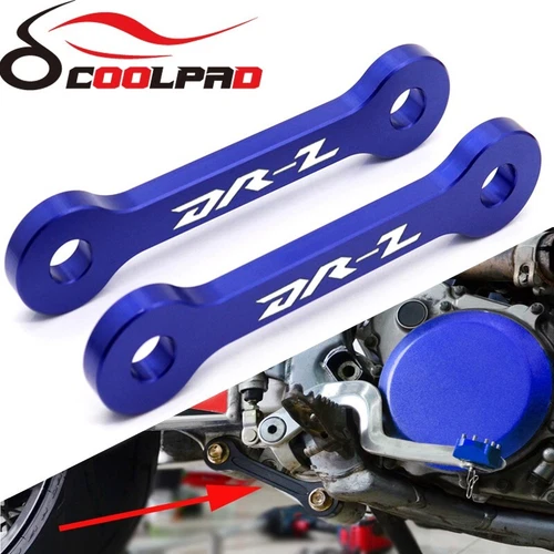 Rear 2" Inch Lowering Links Billet Drop Kit For SUZUKI DRZ400S DRZ400E DRZ400SM - Picture 2 of 13