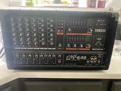 Yamaha EMX640 6 Channel Mixer & PA system