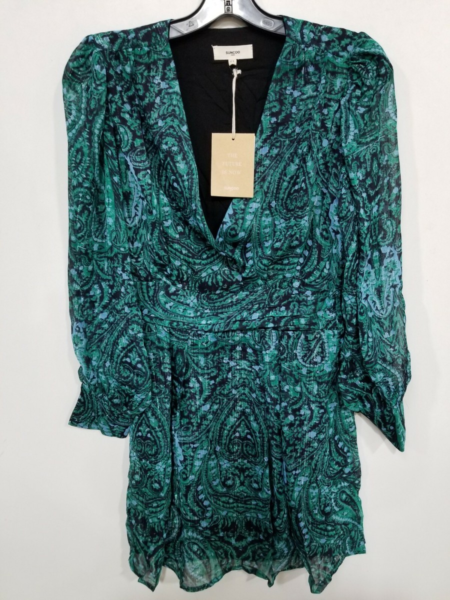 suncoo dress green Suncoo Catalina Dress - Green