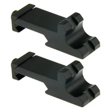 2 PCS 45 Degree Angle Offset 20mm Picatinny Weaver Rail Mount