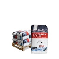 Palette 12×25 Kg 300 Kg Filtersand 1–2 Mm – Pool | Quarzsand Sandfilteranlage
