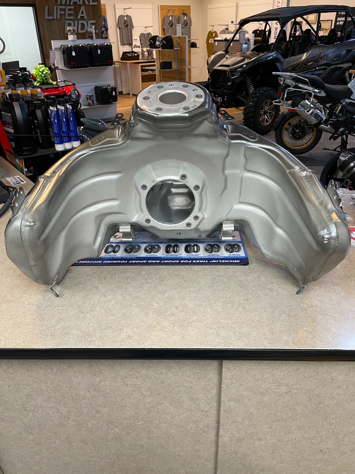 BMW 2023 R1250GS ADV Fuel Tank Triple Black 16111542377 | eBay