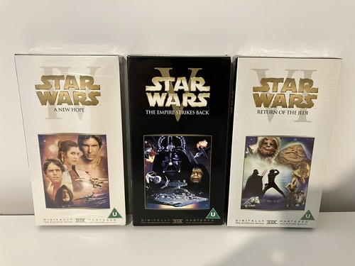 Star Wars Trilogy Box Set, VHS Video Digitally Mastered - Picture 2 of 6