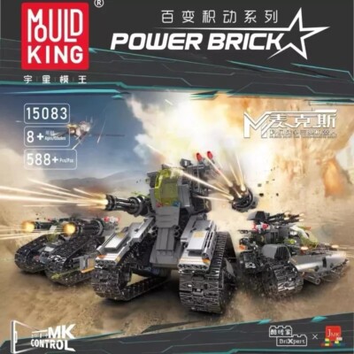 Mould King 15083 RC Robots Building Block Toy 588 pcs