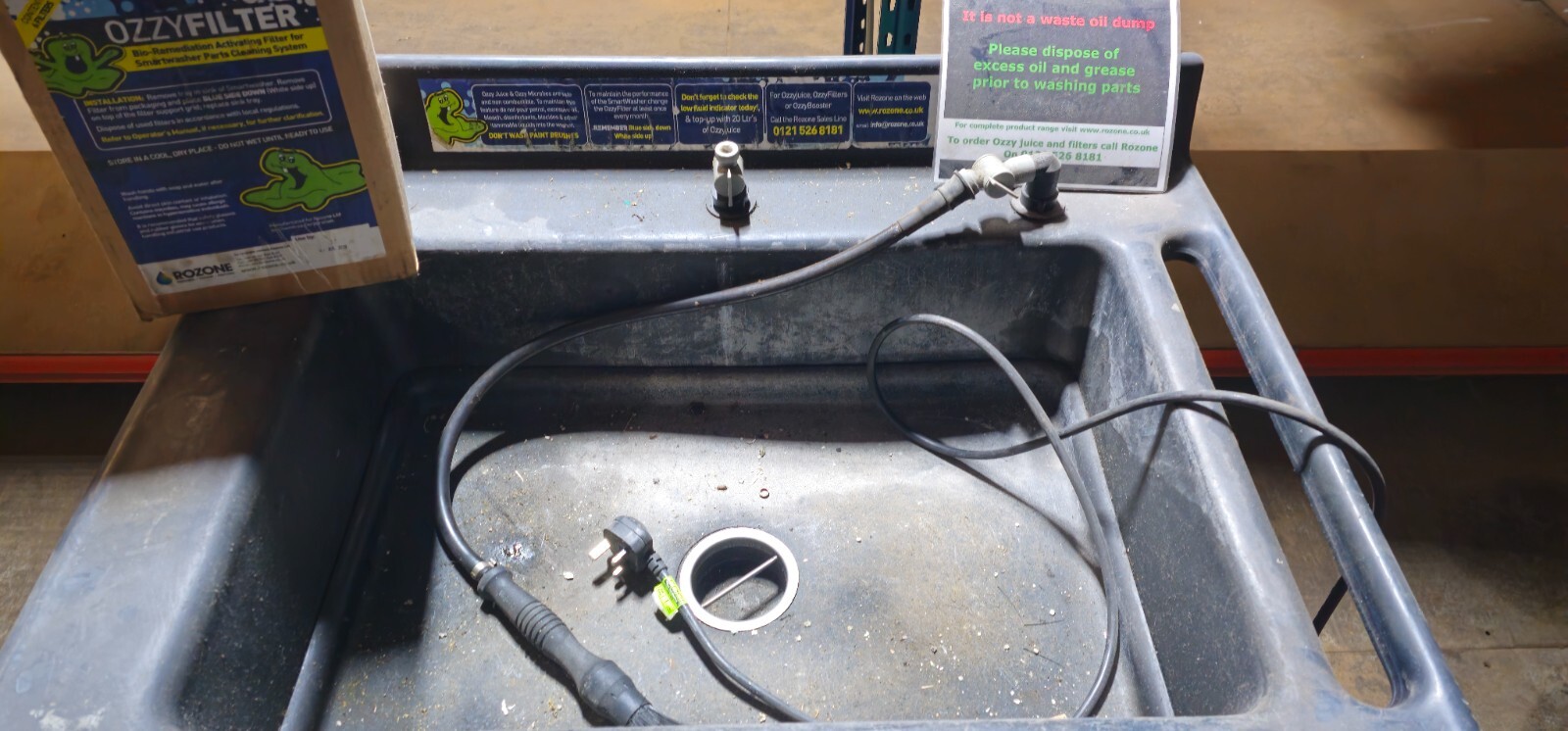 *USED CLEARANCE* RoZone Smartwasher Parts Washer Biodegradeable