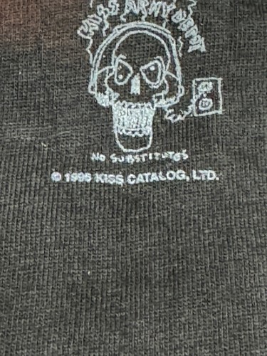1996 KISS - CATALOG SHIRT XL 22x29" - PETER PAUL GENE ACE - Bild 2 von 4