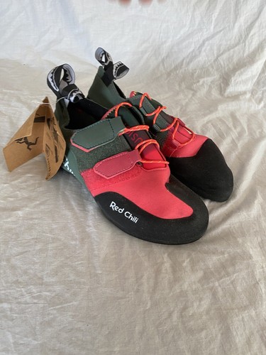 Red Chili Fusion LV Rock Climbing Shoes Womens US 8 EU 39 - New with Box - Picture 7 of 17