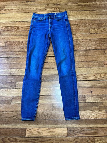 GAP 1969 Skinny Jeans Womens 28 Blue 