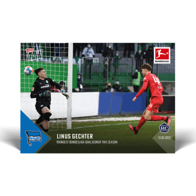 Topps Now Bundesliga 2021-22 - Card 137 - Linus Gechter - Hertha BSC EN
