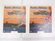 Battle of Britain RCA Selectavision VideoDisc ced Set of 2 discs Complete