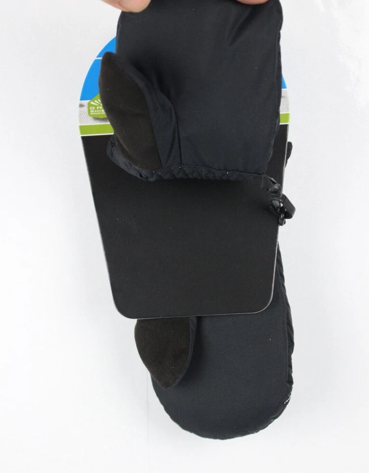 Guantes de manopla Columbia Chippewa III para niños pequeños cremallera talla única negros Omni Shield Foto 2 de 4