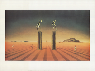 SALVADOR DALI The Two Harlequins 23.75
