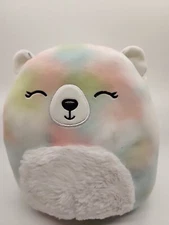 Squishmallows 8" Axolotl Mystery Squad Rainbow Polar Bear Scented