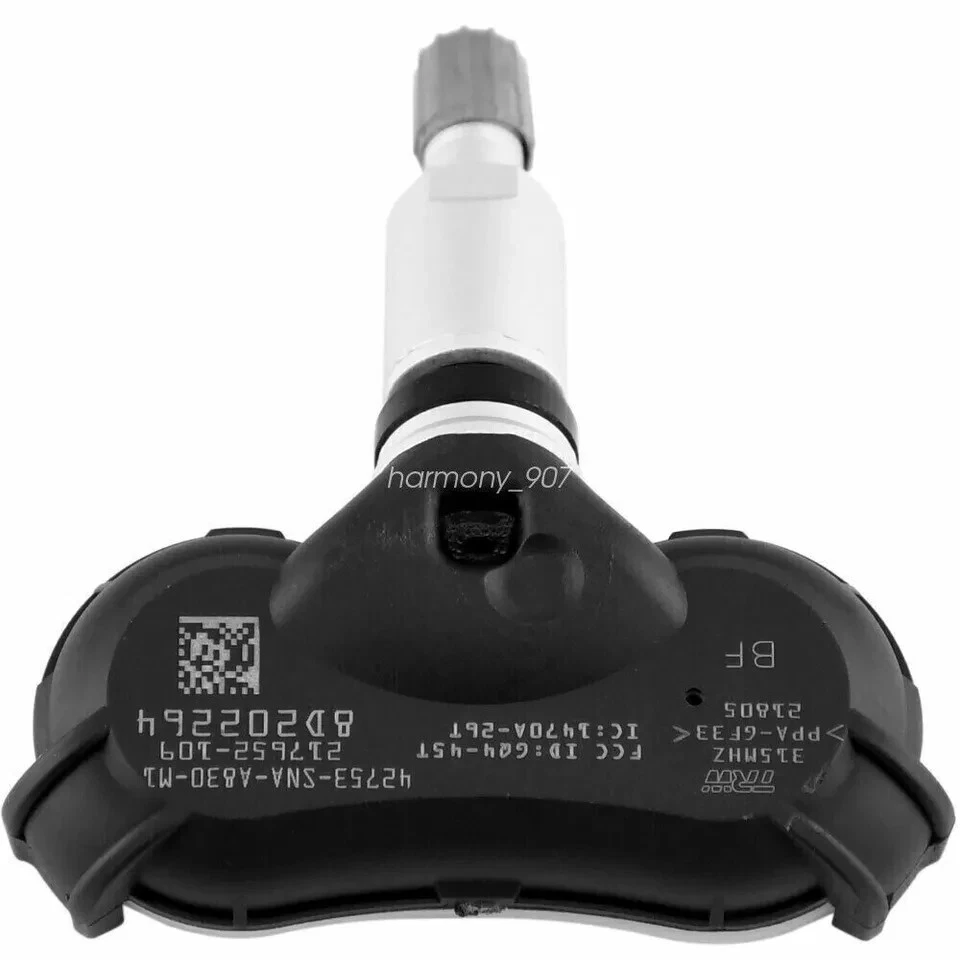 4x Sensor de presión de neumáticos original OEM TPMS 42753-TR3-A810 para Honda Civic Odyssey Foto 2 de 4