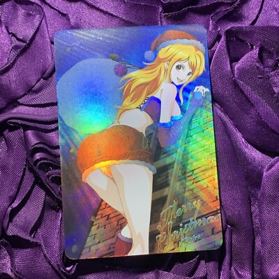 Nami ONE PIECE Dream Anime Goddess ACG Waifu Foil Girl Card Hottie Merry