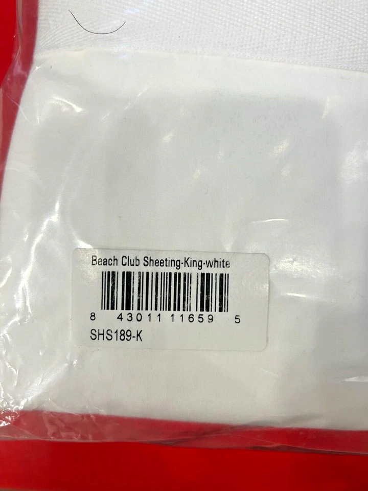 Sábanas Serena & Lilly Beach Club - King White Foto 2 de 3