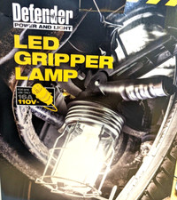 Defender E89795 110V HAND SITE LED LAMP C/W CLAMP 110v NEW BOXED