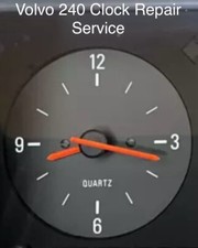 Volvo 240 Clock Repair Service Volvo 240 Clock Repair Service