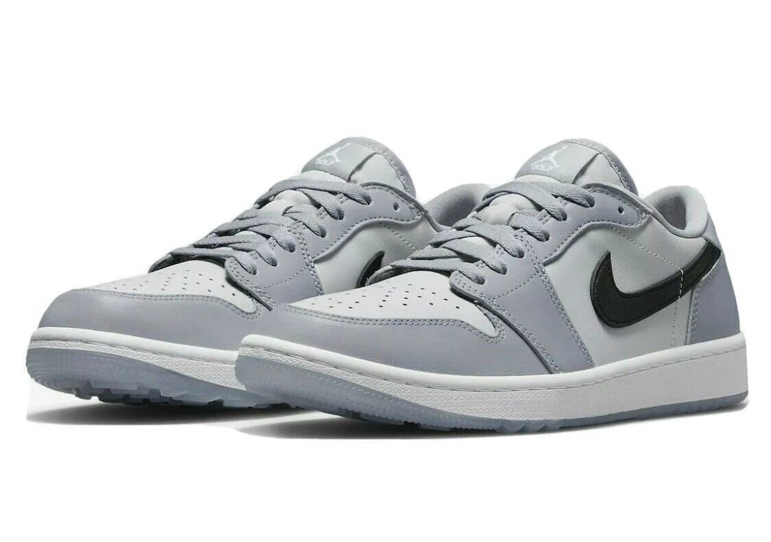 NEW Air Jordan 1 Low G Men's Size 7 Wolf Grey/Black-Photon Dust DD9315-002  | eBay