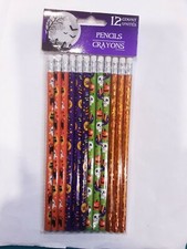 12 HALLOWEEN PENCILS NEW