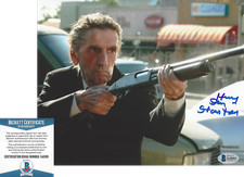 HARRY DEAN STANTON SIGNED LEGENDARY CHARACTER ACTOR 8x10 PHOTO BECKETT COA BAS