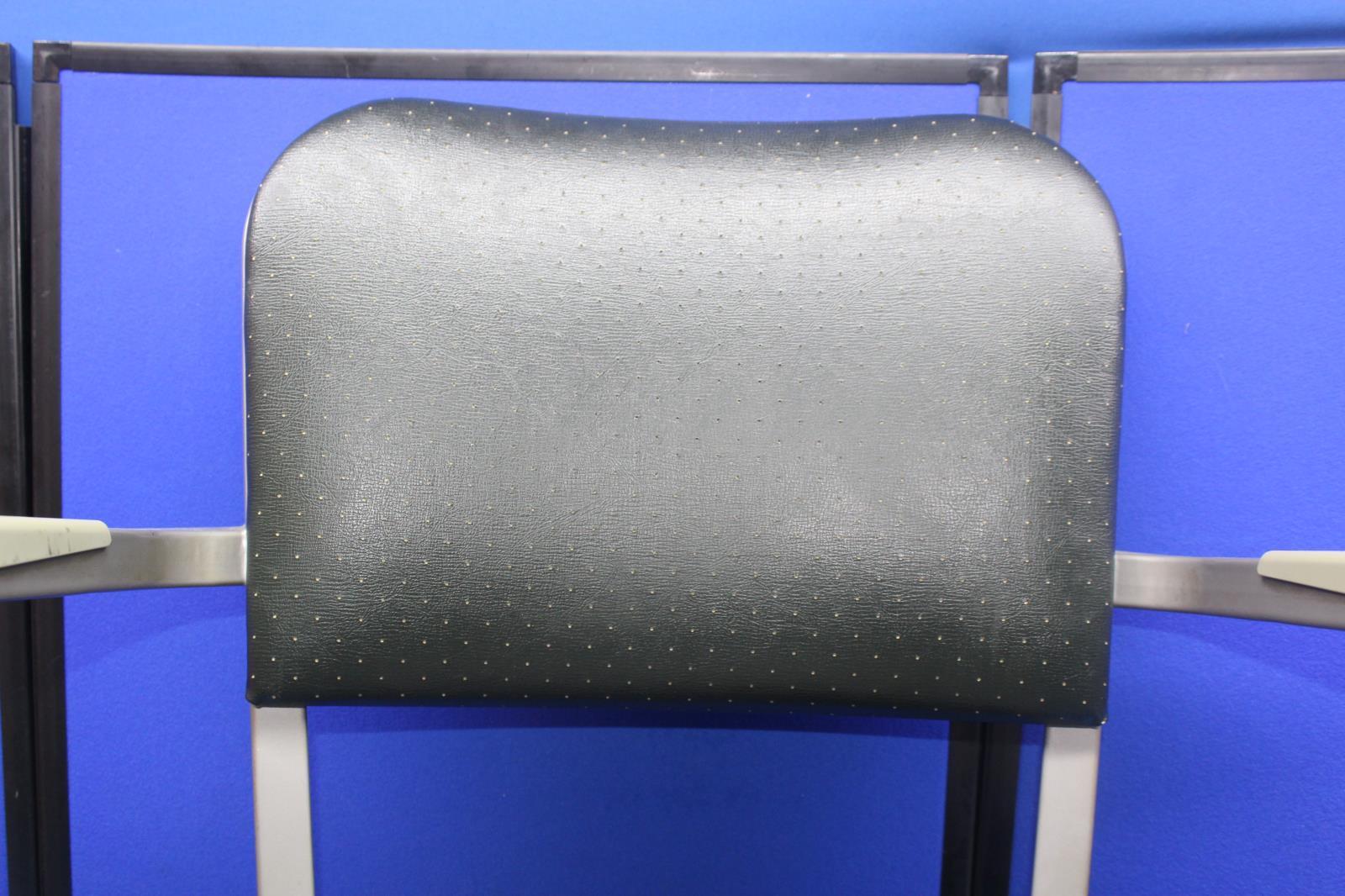 Vintage Industrial Military Style Armed Office Chair AllSteel