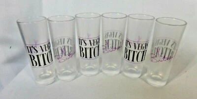 Britney Spears OFFICIAL SHOT Cup SET OF 6 CUP !!!BRAND NEW!!!! LAS VEGAS B#$%^