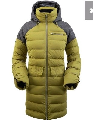 $500 Spyder Transit GTX Gore-Tex Infinium Down Puffer Jacket Parka Womens XL NWT
