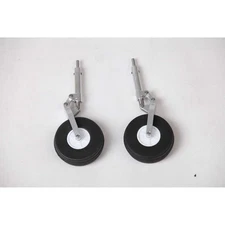 FMS Main Landing Gear Set Avanti V3 no retract- FMMEA114 Wheels Gear Retracts &
