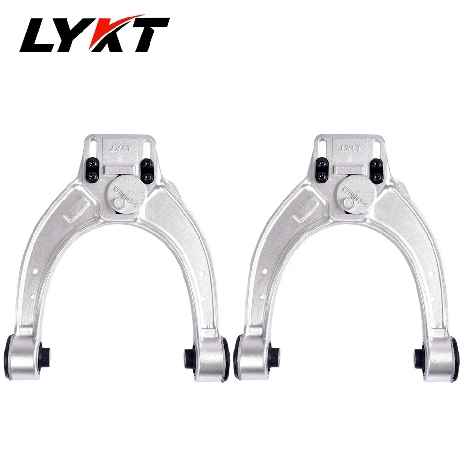 LYKT 2pcs Front Camber Adjustable Alignment Control Upper Arm for BMW 528～760、i8 Foto 4 de 4