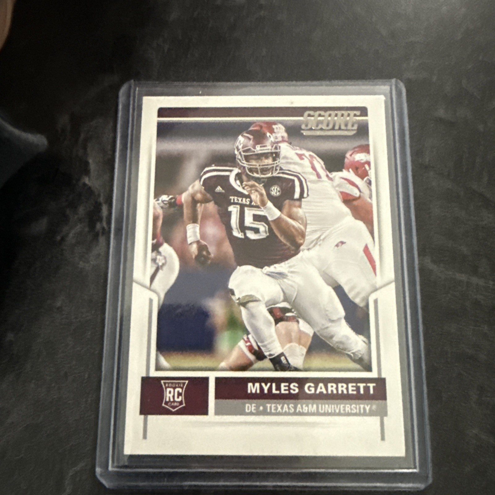 2017 Panini Score Myles Garrett RC Rookie Card #337 NFL Football Browns