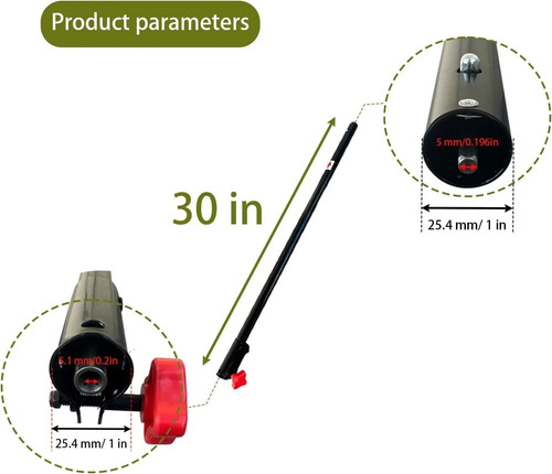 Schnurtrimmer Antriebswelle Montage/Verlängerungswelle (30") passt für Ryobi, Handwerker - Bild 2 von 5