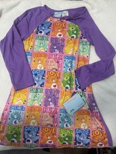 Care Bears vintage Kids Night Gown Size 8