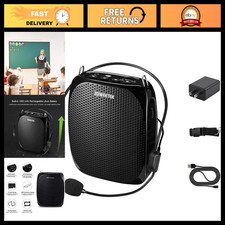 Portable Rechargeable Mini Voice Amplifier for Teachers, Coaches, and Presenters