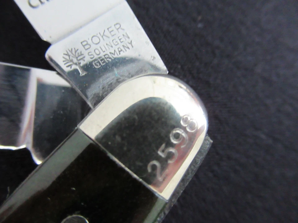 Cuchillo de ganadero BOKER Solingen Alemania STORYTELLERS Jesse Chisholm HUESO VERDE Foto 4 de 4