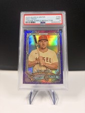 2025 ALLEN & GINTER MIKE TROUT CHROME-PURPLE REFRACTOR PSA 9