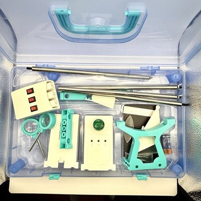 Physics Optics Experiment Kit RGB STEM Science Lab Set w/ Case